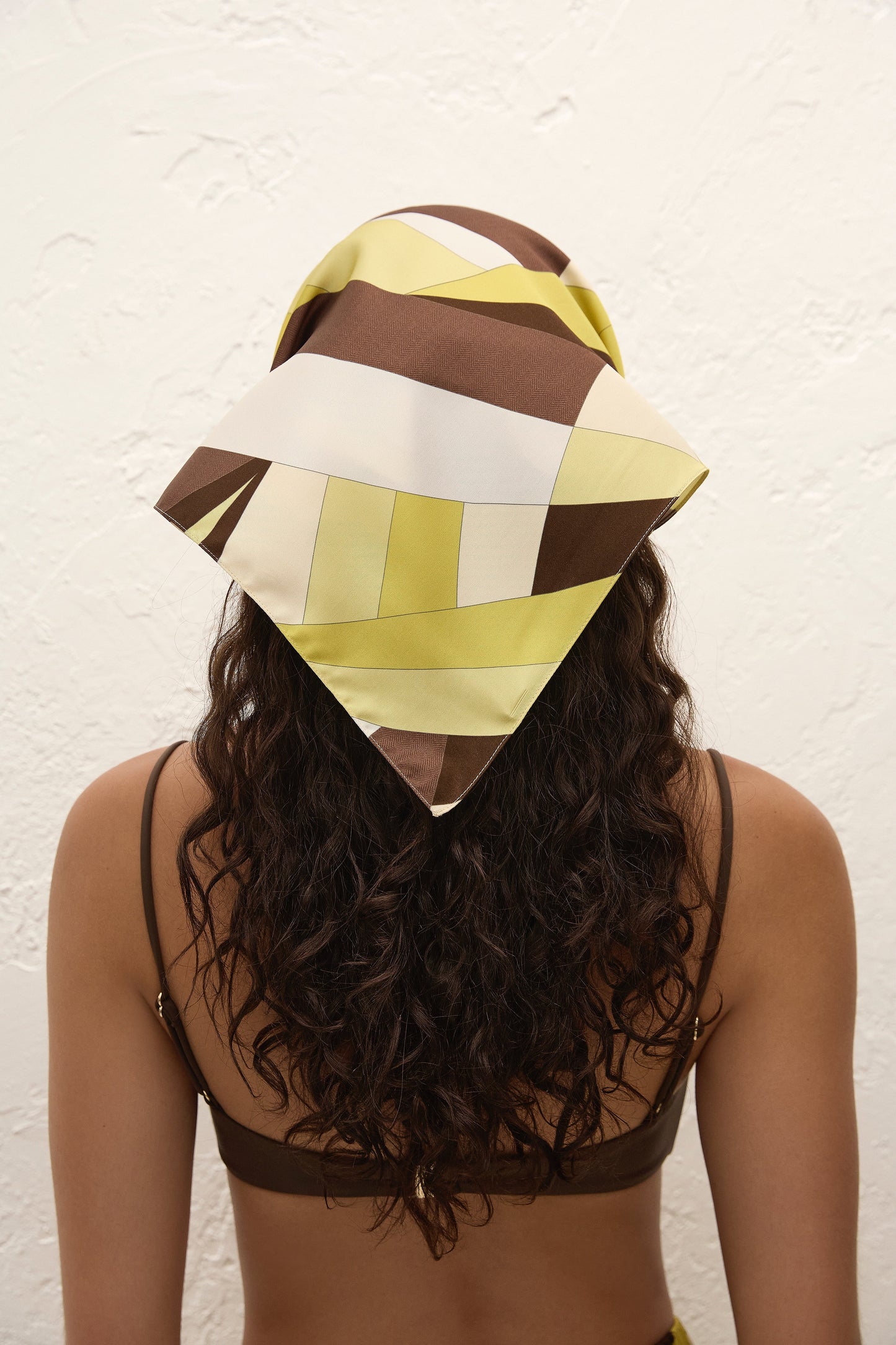 Co-op California Boutique Soleil Head Scarf Mila Geometric Print