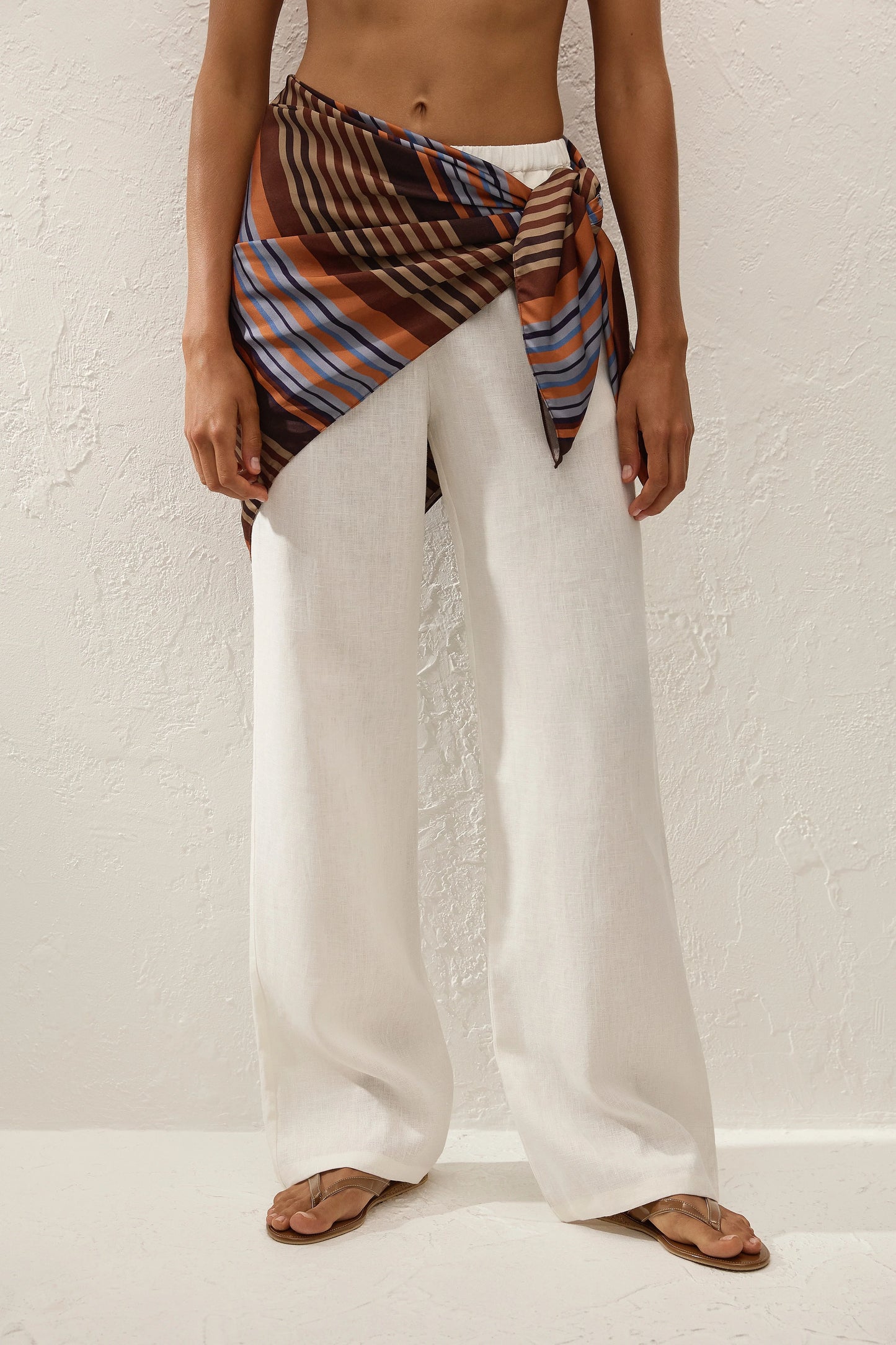 Co-op California Boutique Soleil Waist Scarf Elena Stripe